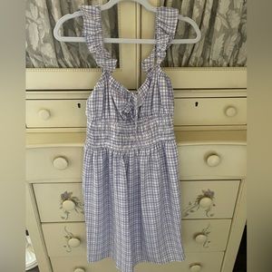 Lavender Gingham dress